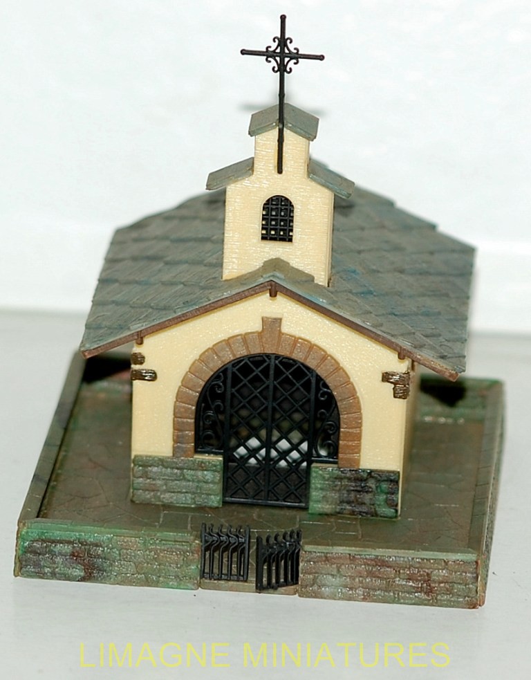 Maquette église Avec Clocher - Kibri Faller - Décor Modélisme